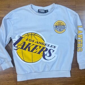 LA Lakers Kids NBA Sweatshirt sz 7/8 years